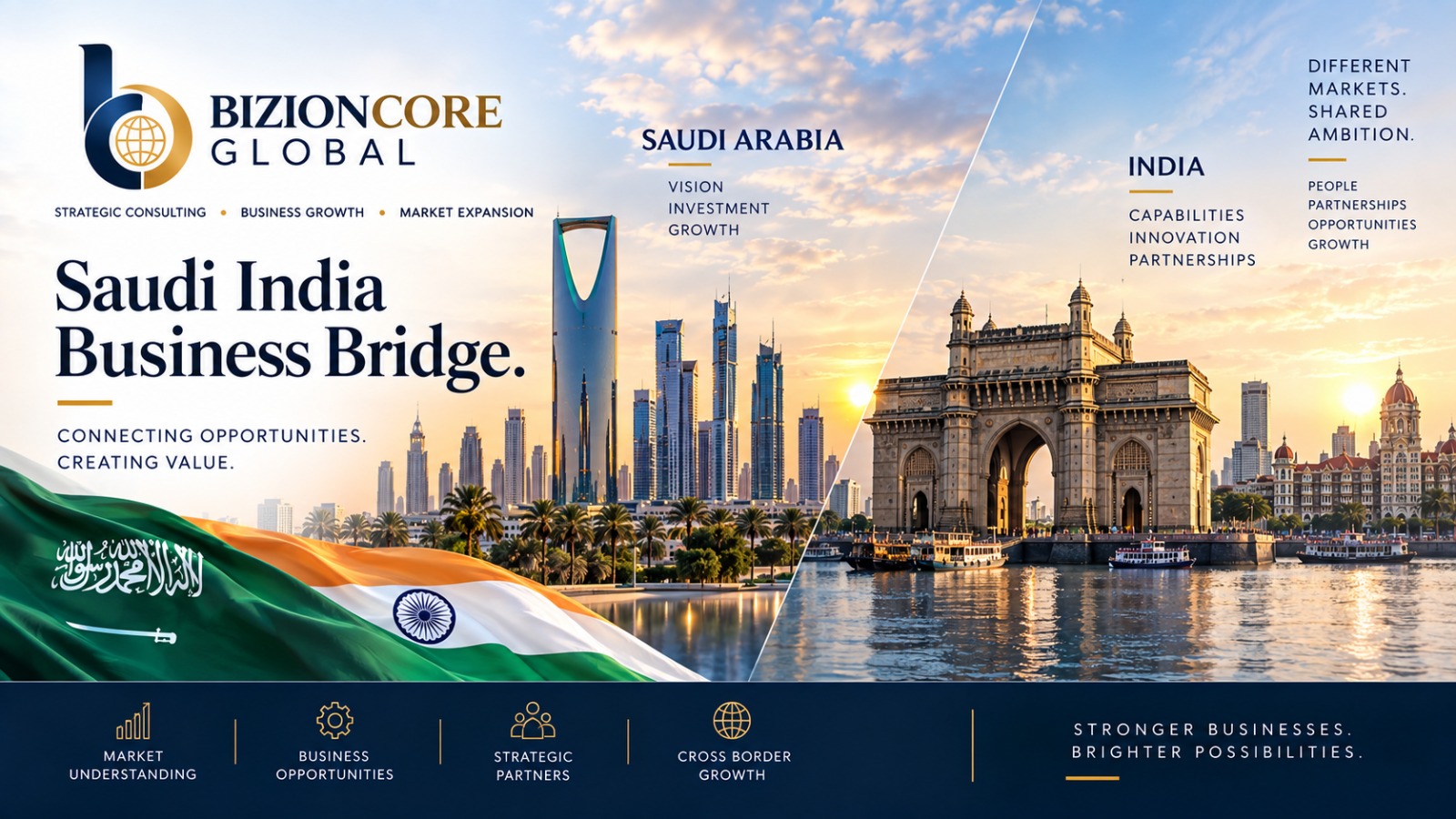 Saudi India Business Bridge &mdash; Bilateral Operating Footprint Riyadh & Mumbai